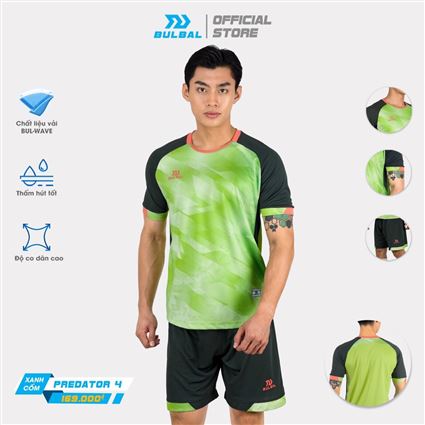 Áo Không Logo bulbal Predator 4 Xanh Cốm